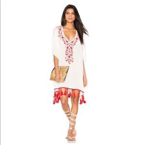 Show Me Your Mumu Mae Mu Tassel Dress in Casa Love Embroidery